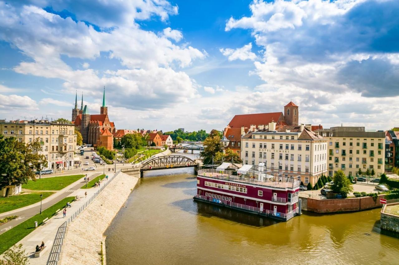 Great Polonia River Boat Apartments Vratislav Exteriér fotografie